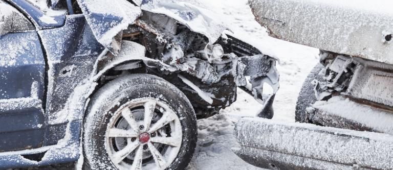 Accidente camino al trabajo