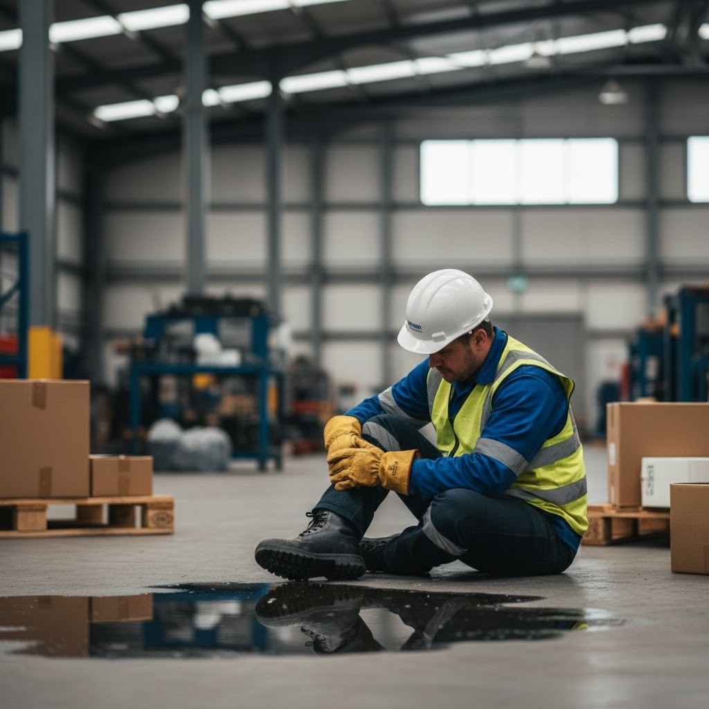 Indemnización por lesión de rodilla